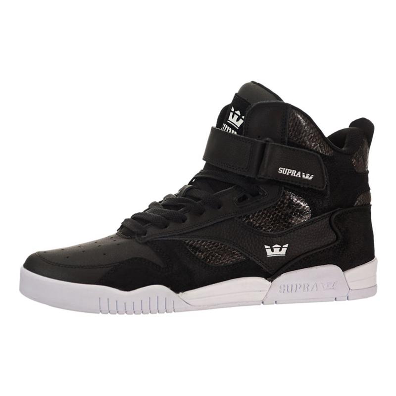 Buty Supra BLEEKER - Sneakersy Wysokie Damskie - Czarne (WCFB-95243)